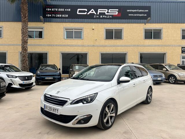 PEUGEOT 308 SW ALLURE 1.6 BLUE HDI SPANISH LHD IN SPAIN 202000 MILES SUPERB 2014